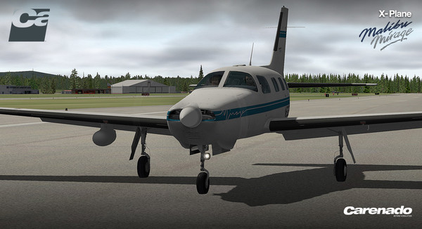 Скриншот из X-Plane 10 AddOn - Carenado - PA46 Malibu Mirage 350P
