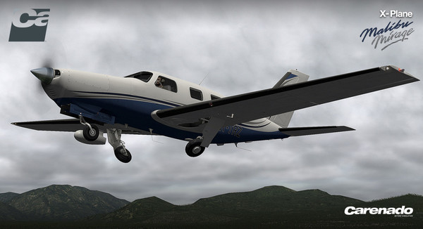 Скриншот из X-Plane 10 AddOn - Carenado - PA46 Malibu Mirage 350P