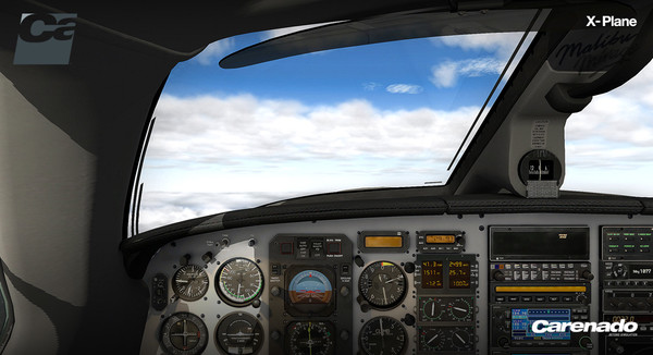 Скриншот из X-Plane 10 AddOn - Carenado - PA46 Malibu Mirage 350P