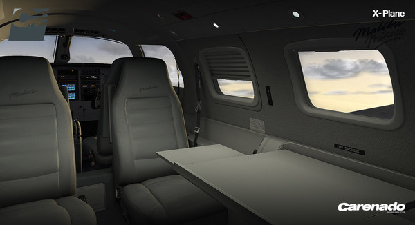 Скриншот из X-Plane 10 AddOn - Carenado - PA46 Malibu Mirage 350P