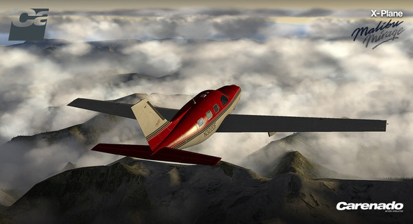 Скриншот из X-Plane 10 AddOn - Carenado - PA46 Malibu Mirage 350P