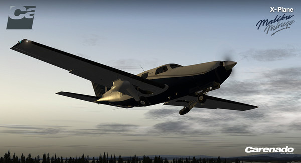 Скриншот из X-Plane 10 AddOn - Carenado - PA46 Malibu Mirage 350P