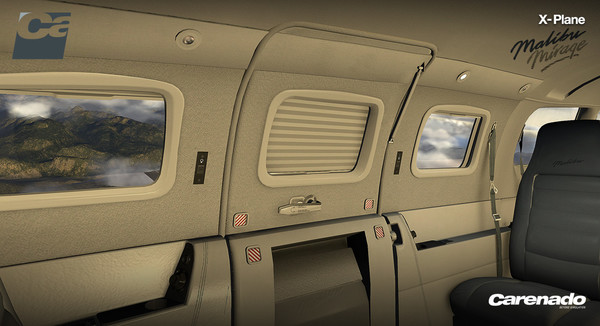 Скриншот из X-Plane 10 AddOn - Carenado - PA46 Malibu Mirage 350P