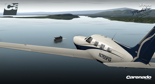 Скриншот из X-Plane 10 AddOn - Carenado - PA46 Malibu Mirage 350P