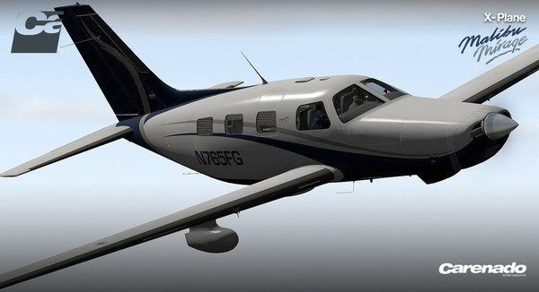 Скриншот из X-Plane 10 AddOn - Carenado - PA46 Malibu Mirage 350P