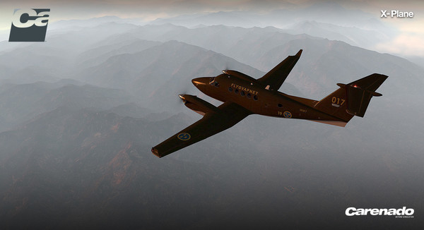 Скриншот из X-Plane 10 AddOn - Carenado - B200 King Air