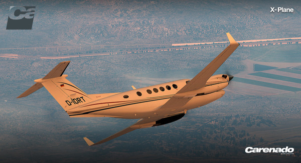 Скриншот из X-Plane 10 AddOn - Carenado - B200 King Air
