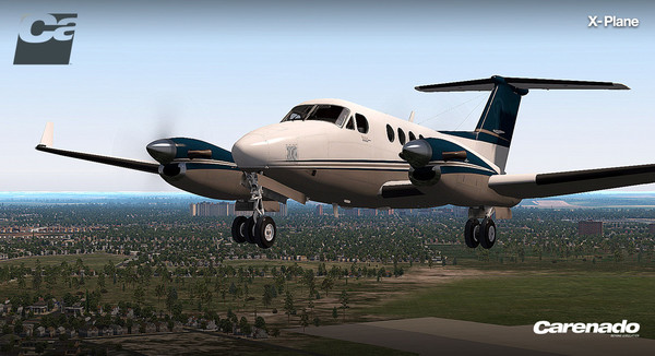 Скриншот из X-Plane 10 AddOn - Carenado - B200 King Air