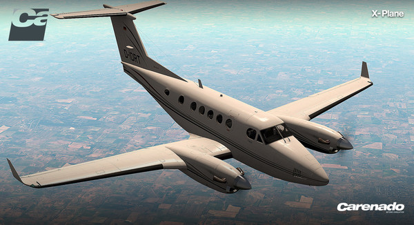 Скриншот из X-Plane 10 AddOn - Carenado - B200 King Air