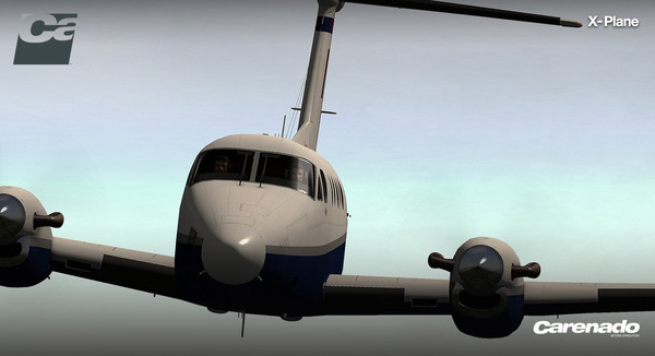 Скриншот из X-Plane 10 AddOn - Carenado - B200 King Air