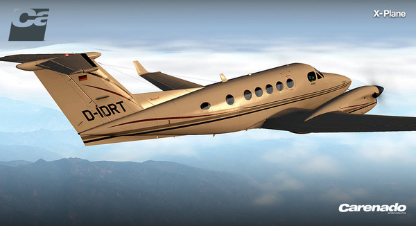 Скриншот из X-Plane 10 AddOn - Carenado - B200 King Air