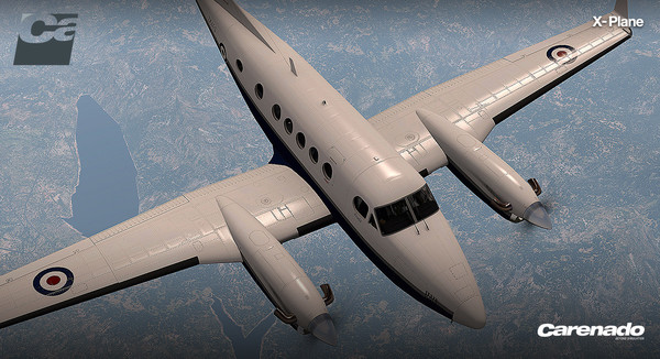 Скриншот из X-Plane 10 AddOn - Carenado - B200 King Air