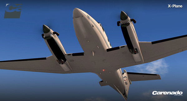 Скриншот из X-Plane 10 AddOn - Carenado - B200 King Air