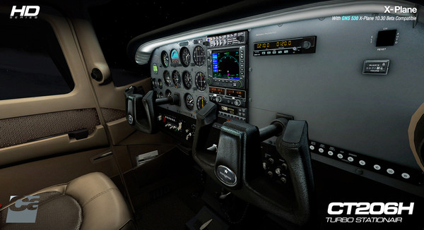 Скриншот из X-Plane 10 AddOn - Carenado - CT206H Stationair