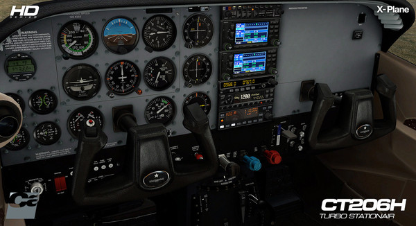 Скриншот из X-Plane 10 AddOn - Carenado - CT206H Stationair