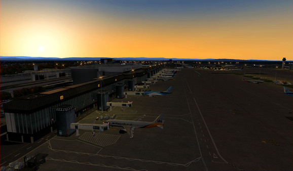 Скриншот из X-Plane 10 AddOn - Aerosoft - Airport Manchester