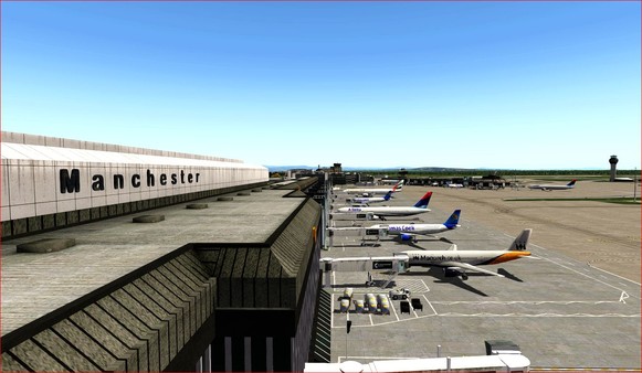 Скриншот из X-Plane 10 AddOn - Aerosoft - Airport Manchester