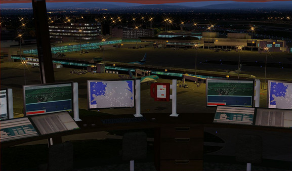 Скриншот из X-Plane 10 AddOn - Aerosoft - Airport Manchester