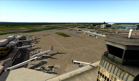 Скриншот из X-Plane 10 AddOn - Aerosoft - Airport Manchester