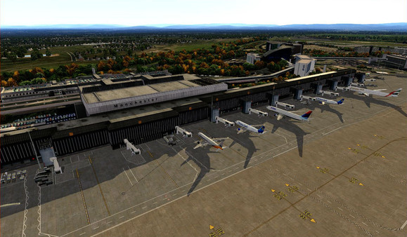 Скриншот из X-Plane 10 AddOn - Aerosoft - Airport Manchester