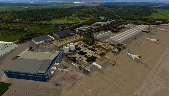 Скриншот из X-Plane 10 AddOn - Aerosoft - Airport Manchester