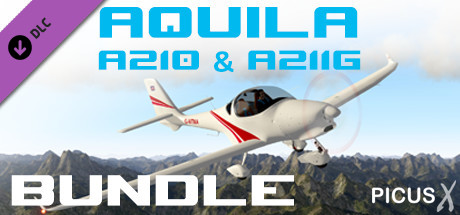 X-Plane 10 AddOn - Aerosoft - Aquila A210 & A211G Bundle cover art