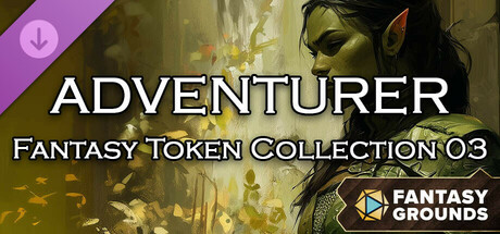 Fantasy Grounds - Fantasy Token Collection - Adventurer 03 cover art