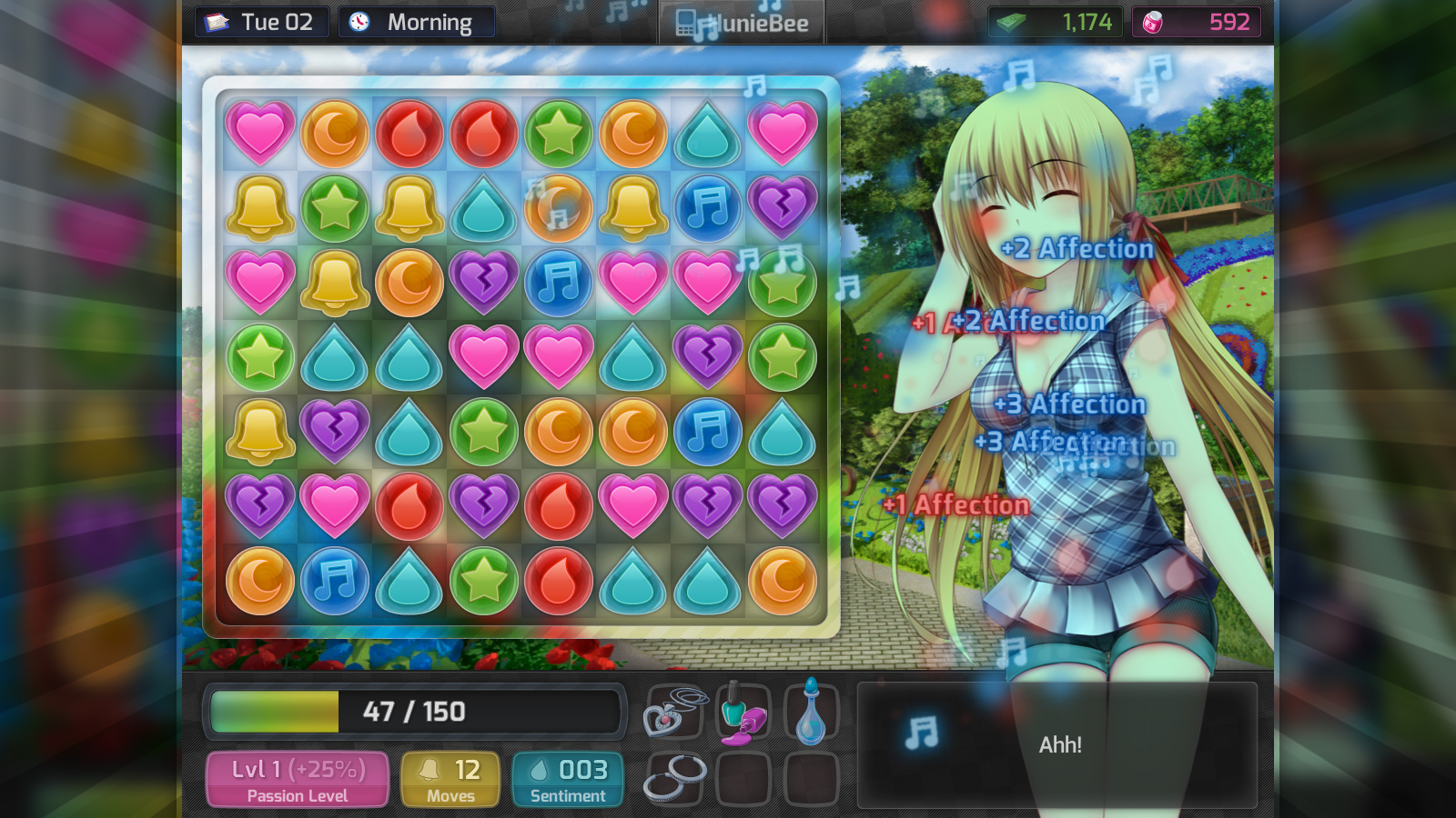 Huniepop 2 коды