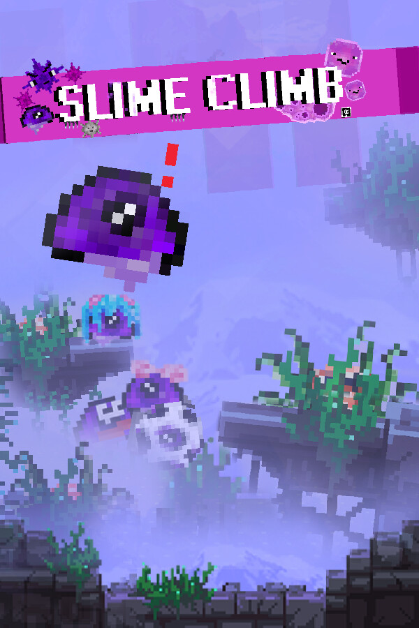 Steam portrait for SlimeClimb.
