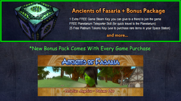Ancients of Fasaria: Celestias Angelica MMORPG