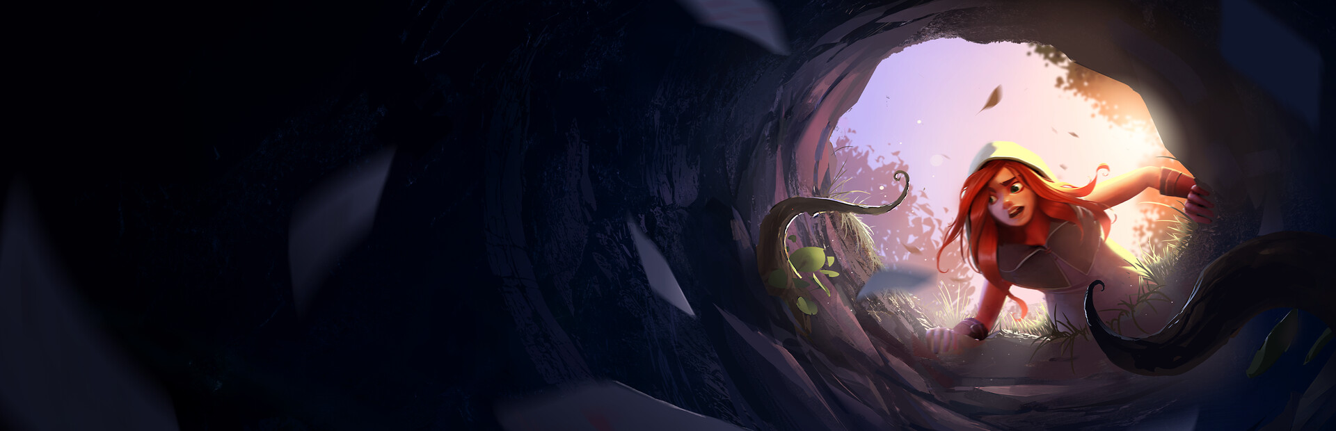 Down the Rabbit Hole Flattened