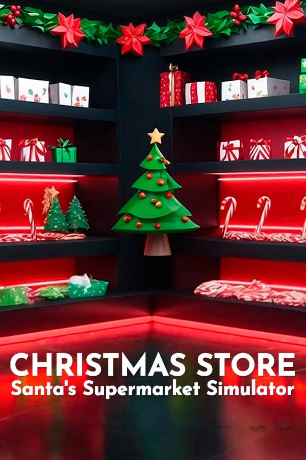 Steam portrait for Christmas Store: Santa's Supermarket Simulator.