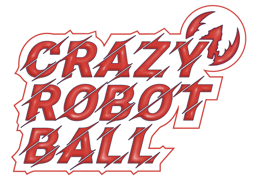 Crazy Robot Ball Logo