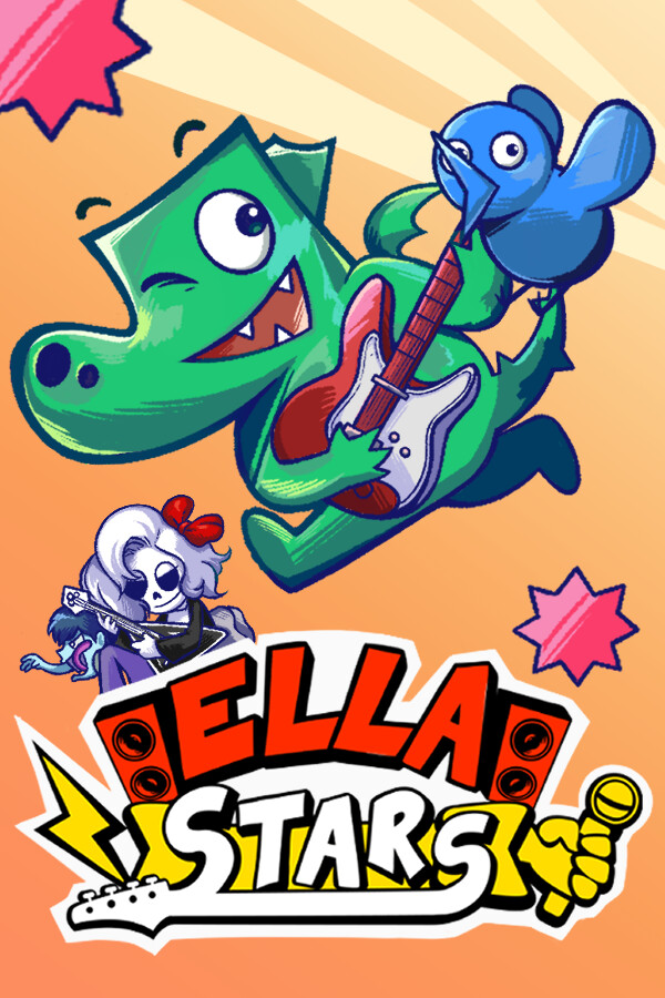 Steam portrait for Ella Stars.