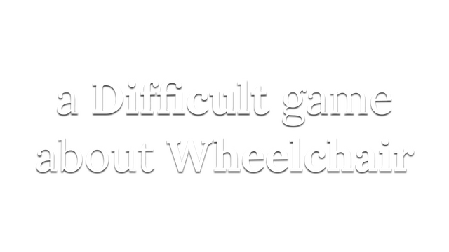 a Difficult game about Wheelchair Logo