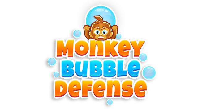 Monkey Bubble Defense Logo