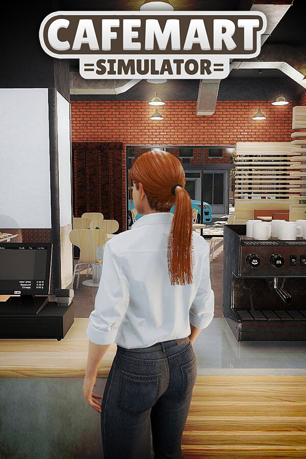 Steam portrait for Cafemart Simulator.