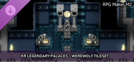 RPG Maker MZ - KR Legendary Palaces - Werewolf Tileset cover art