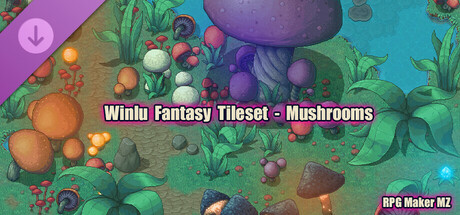 RPG Maker MZ - Winlu Fantasy Tileset - Mushroom cover art