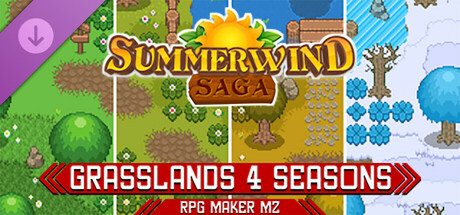 RPG Maker MZ - Summerwind Saga - Grasslands 4 Seasons cover art