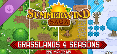 RPG Maker MV - Summerwind Saga - Grasslands 4 Seasons cover art