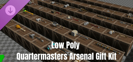 GameGuru MAX Low Poly Gift Kit - Quartermasters Arsenal cover art