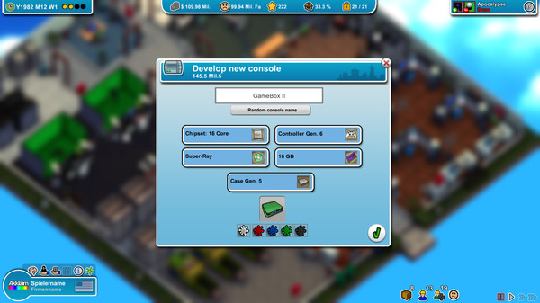 Скриншот из Mad Games Tycoon