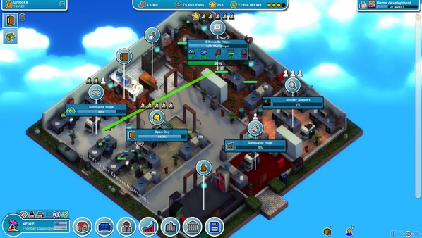 Скриншот из Mad Games Tycoon
