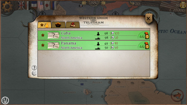 Скриншот из Colonial Conquest