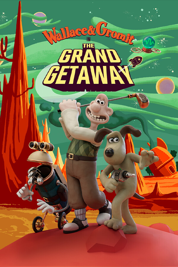 Steam portrait for Wallace & Gromit in The Grand Getaway.