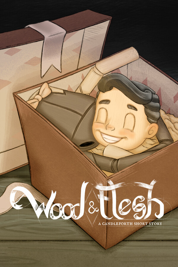 Steam portrait for Wood and Flesh: A Candleforth Short Story.