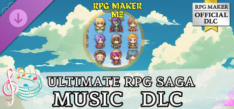 RPG Maker MZ - ULTIMATE RPG SAGA MUSIC DLC cover art