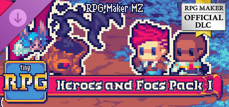 RPG Maker MZ - TinyRPG - Heroes and Foes Pack I cover art