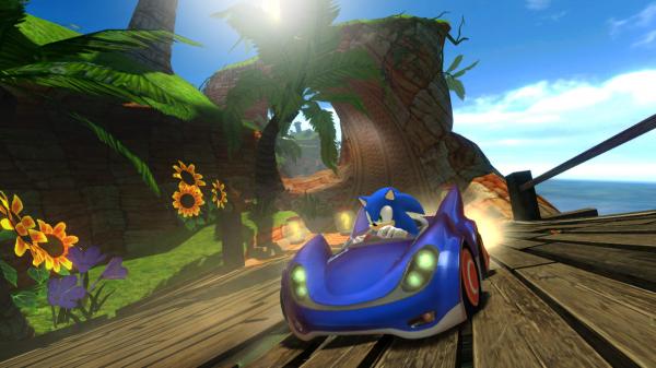 Скриншот из Sonic and SEGA All Stars Racing
